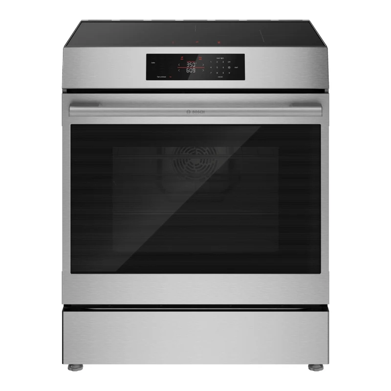 Cuisinière à induction encastrable 30 po, 5,8 pi³ Inox avec Air Fry et fonction Boost - Série 500
