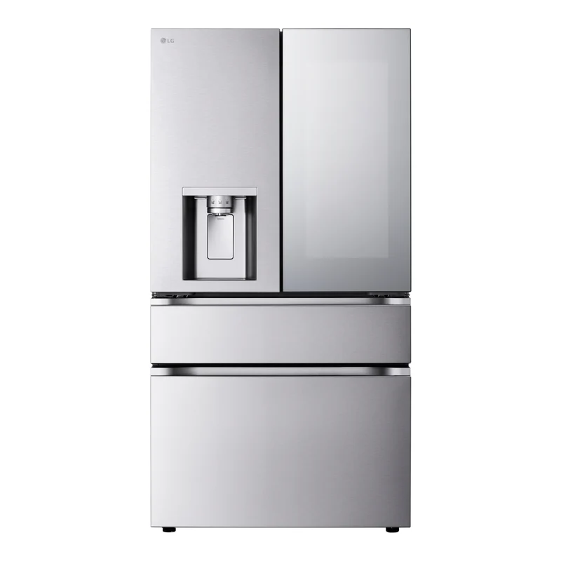 Réfrigérateur porte française 36 po, 29 pi³ 4 portes Inox avec InstaView, MyColor et Mini Craft Ice