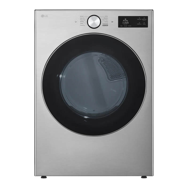 Sécheuse électrique 27 po, 7,4 pi³ Acier graphite avec TurboSteam et détecteur IA