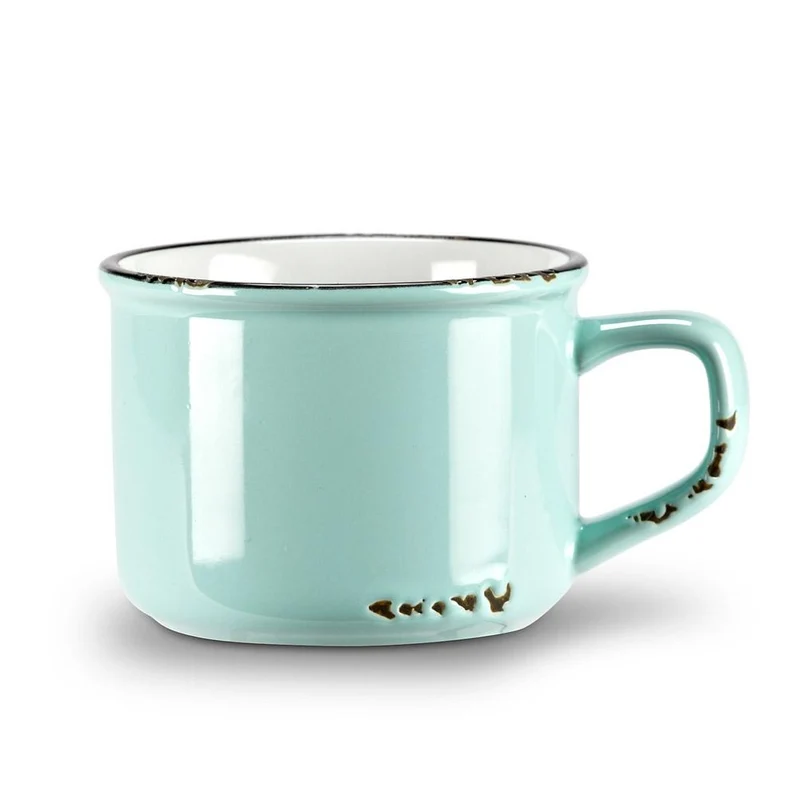 Tasse à cappuccino émaillée