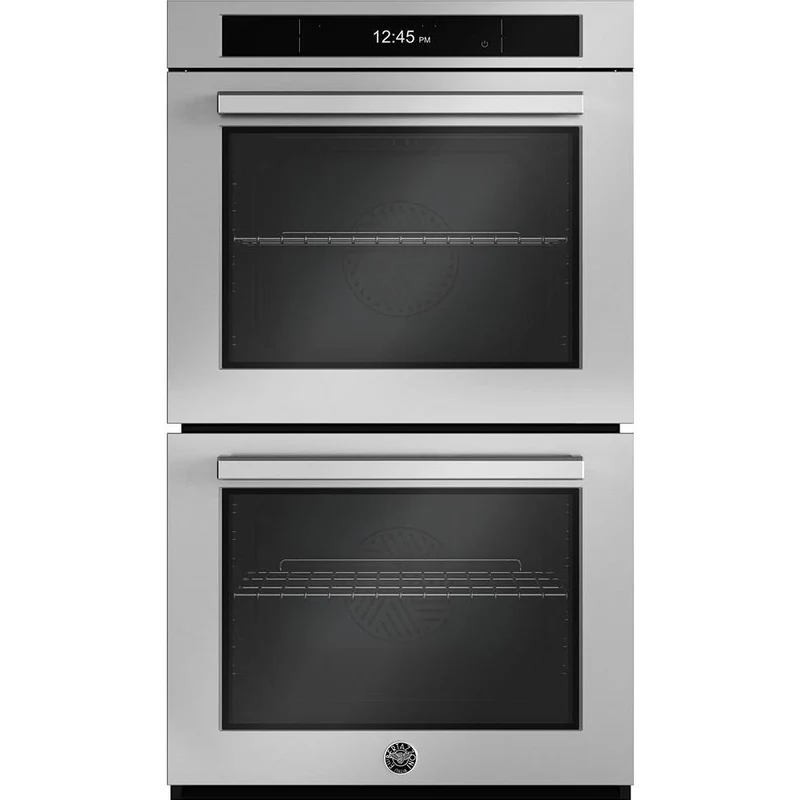 Bertazzoni Four mural double encastré de 30 pouces, 9,6 pi. cu. avec technologie Air Frying FPRO30FDSTX