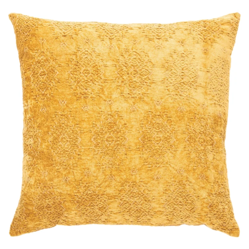 Coussin 25 x 25 po en tissu chenille - Toro