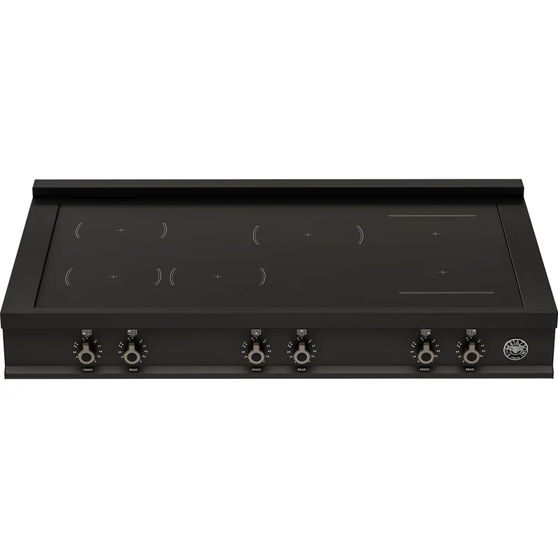Bertazzoni Dessus de cuisinière à induction de 48 pouces avec 6 éléments PRO48RT6ICAT