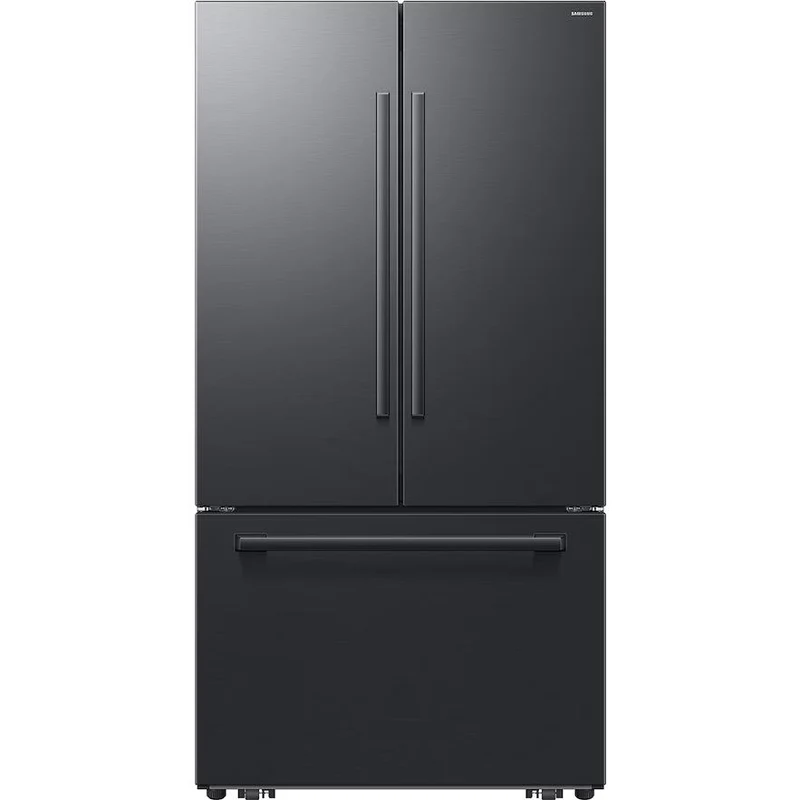 Samsung Réfrigérateur Bespoke AI à 3 portes de type français de 30 pi³ RF70H30KEEAA