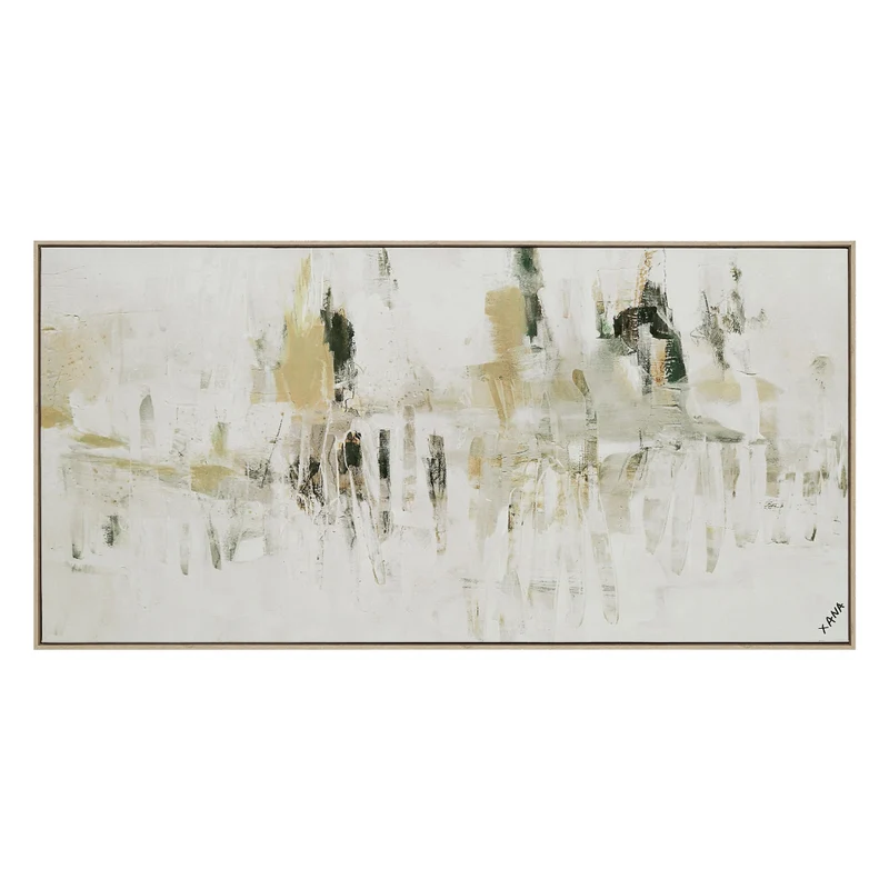 Toile 60 x 30 po avec un cadre brun clair - Oriel