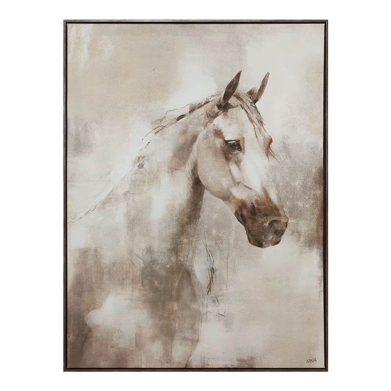 Toile 36 x 48 po avec un cadre gris - Jaxon