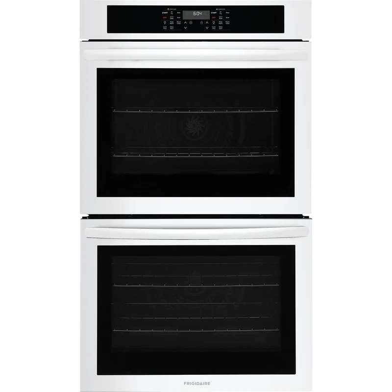 Frigidaire Four mural encastré double de 30 po, 10,6 pi. cu. avec friture à l'air chaud FCWD3030AW