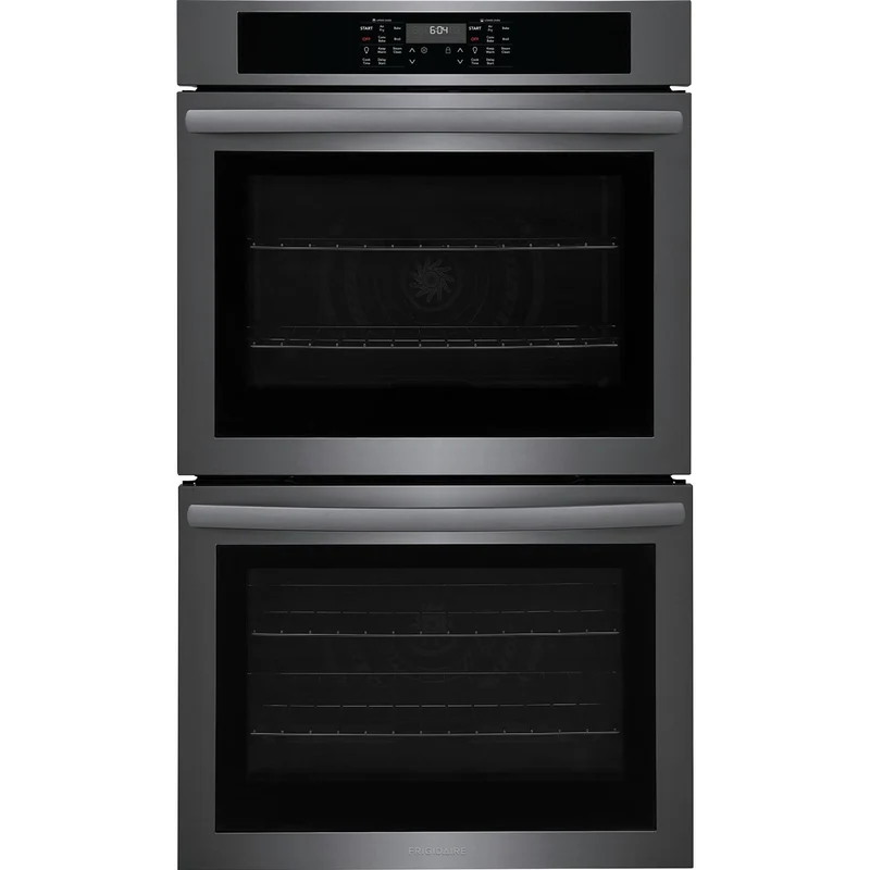 Frigidaire Four mural encastré double de 30 po, 10,6 pi. cu. avec friture à l'air chaud FCWD3030AD