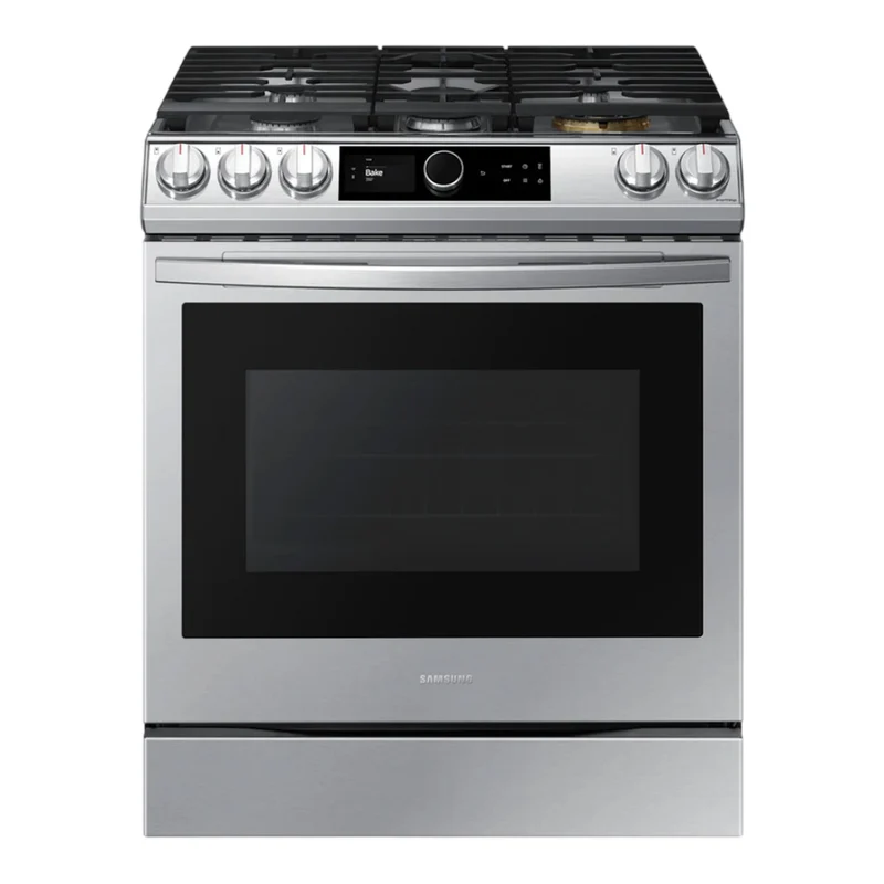 Cuisinière au gaz encastrable 30 po, 6,0 pi³ avec Air Fry, Autonettoyage et Wi-Fi - Série Bespoke