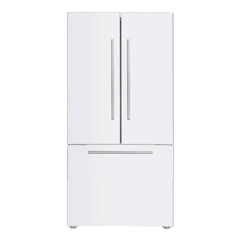 Réfrigérateur à portes françaises 36 po, 21 pi³ 3 portes Blanc avec Refroidisseur Multi-Air-Flow
