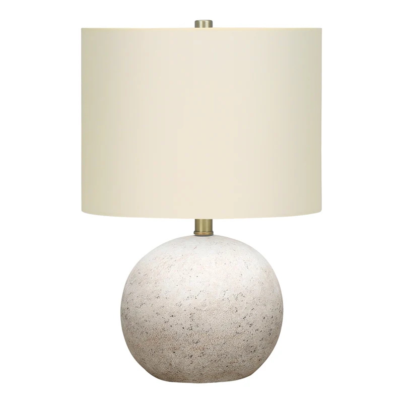 Lampe de table en béton texturé 20 po - I 9717-9718