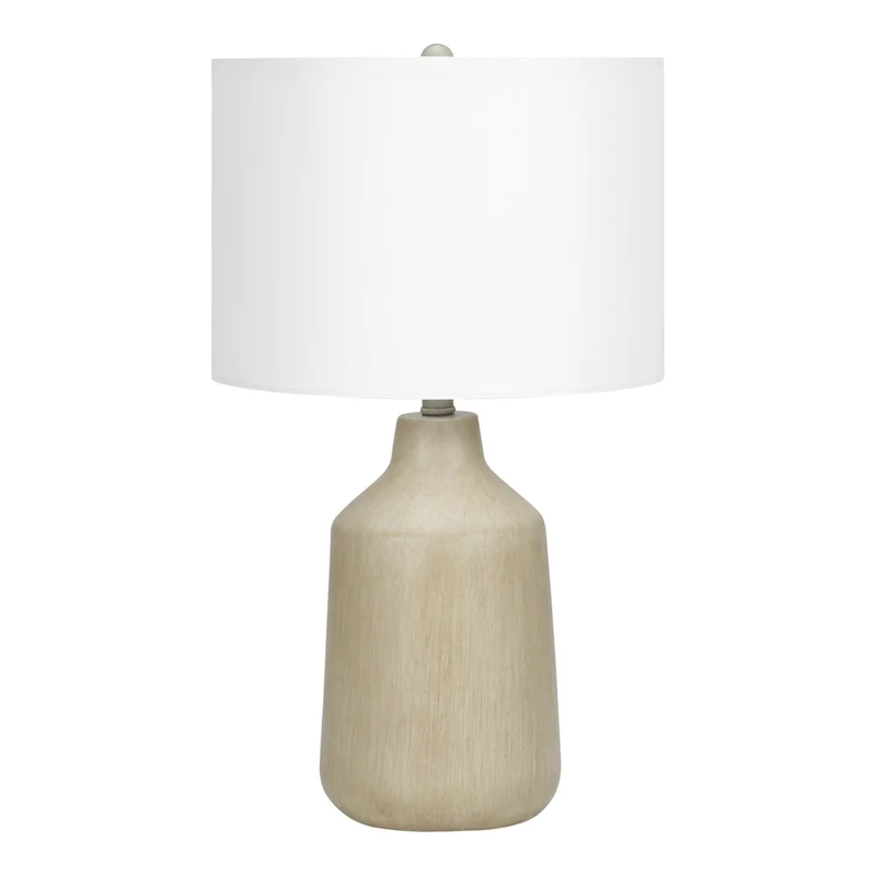 Lampe de table en béton lisse 24 po - I 9701-9702-9703