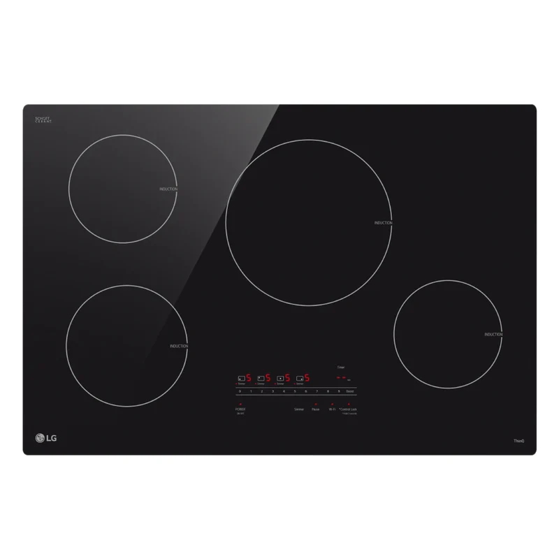 Plaque de cuisson à induction 30 po, 4 zones avec Wi-Fi