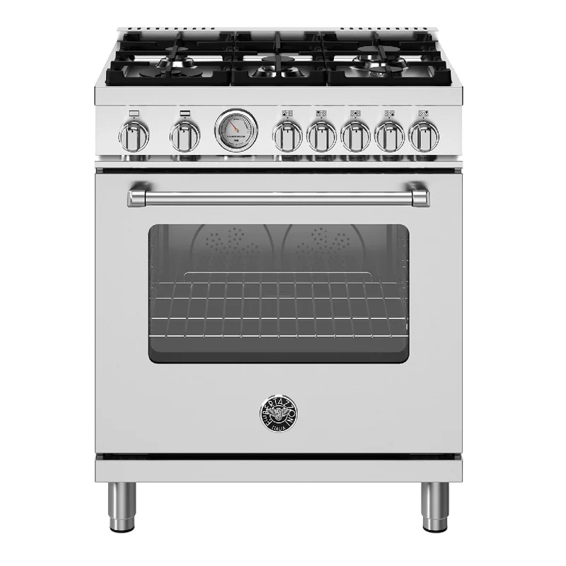 Cuisinière au gaz 30 po, 4,7 pi³ avec Convection double et Brûleurs MonoBloc - Série Master