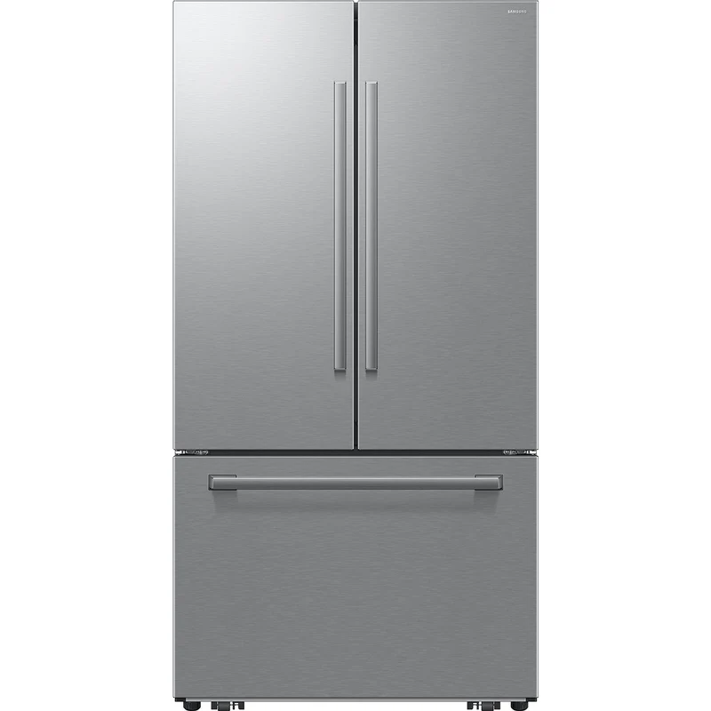 Samsung Réfrigérateur trois portes avec porte à deux battants avec distributeur intérieur RF70H25KERAA