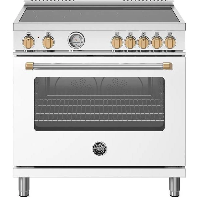Bertazzoni Cuisinière amovible à induction de 36 pouces MAS365INMBG