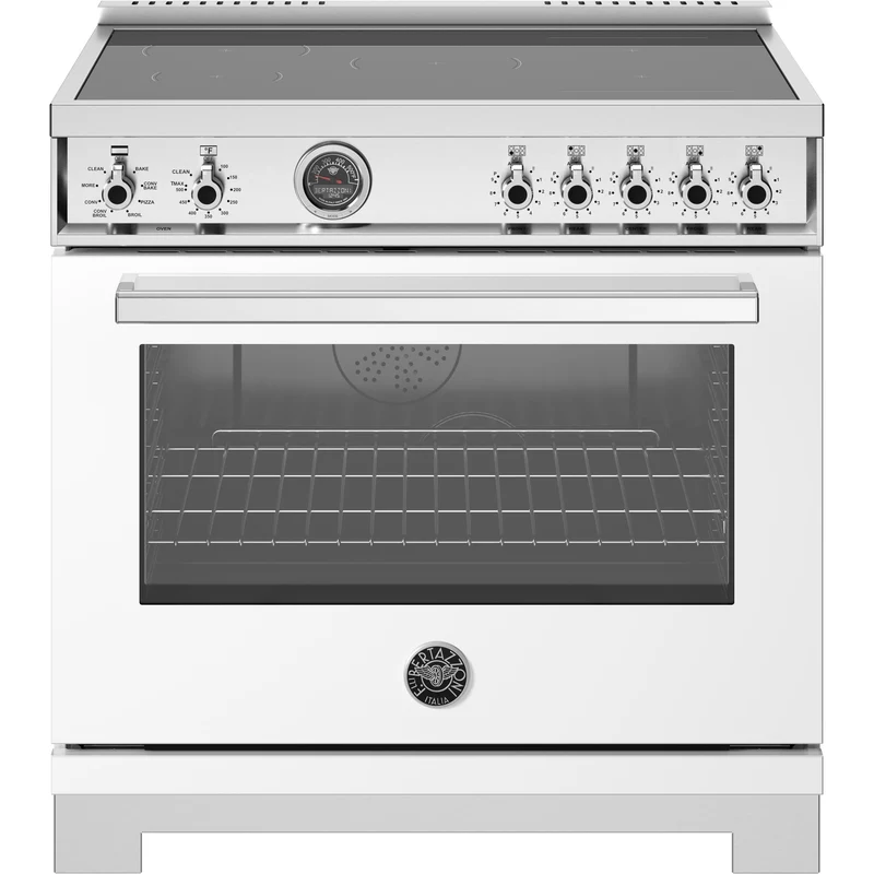 Bertazzoni Cuisinière amovible à induction de 36 pouces PRO365ICFEPBIT