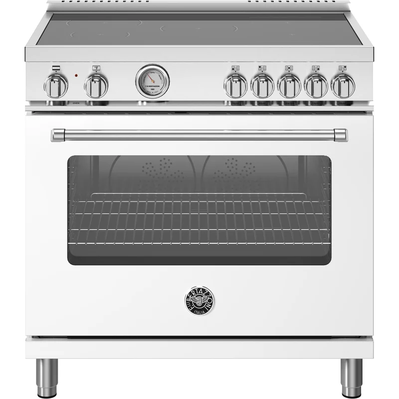 Bertazzoni Cuisinière amovible à induction de 36 pouces MAS365INMBIV