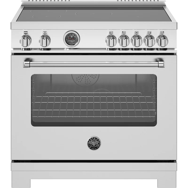 Bertazzoni Cuisinière amovible à induction de 36 pouces MAS365ICFEPXT
