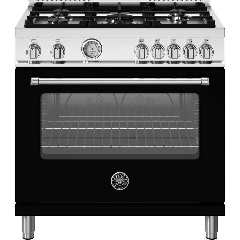 Bertazzoni Cuisinière amovible à gaz de 36 pouces MAS365GASNEV