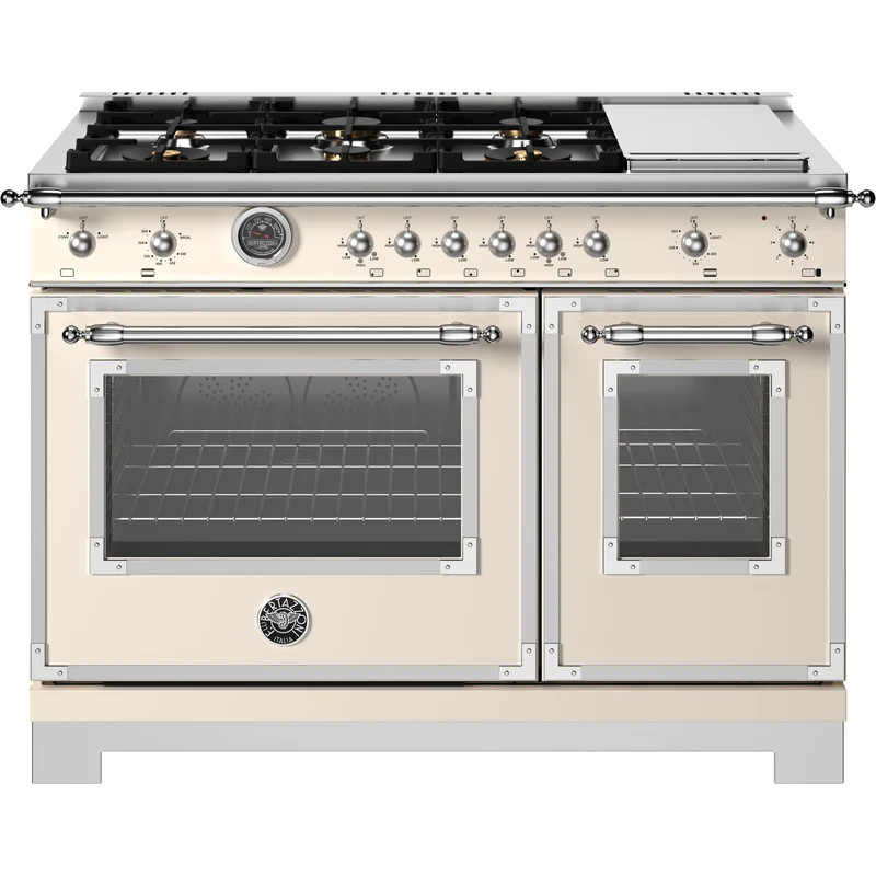 Bertazzoni Cuisinière amovible à gaz de 48 pouces HER486BTFGMAVT