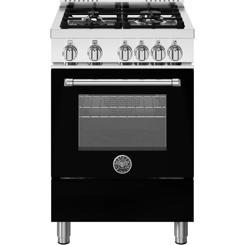 Bertazzoni Cuisinière amovible à gaz de 24 pouces MAS244GASNEV