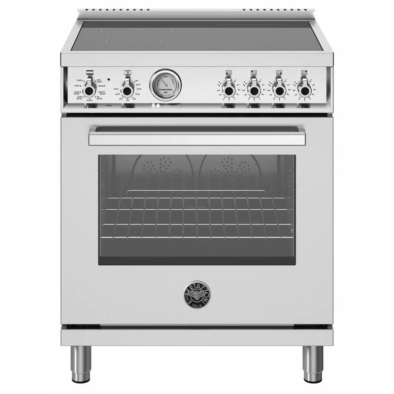 Bertazzoni Cuisinière amovible à induction de 30 pouces PRO304INMXV