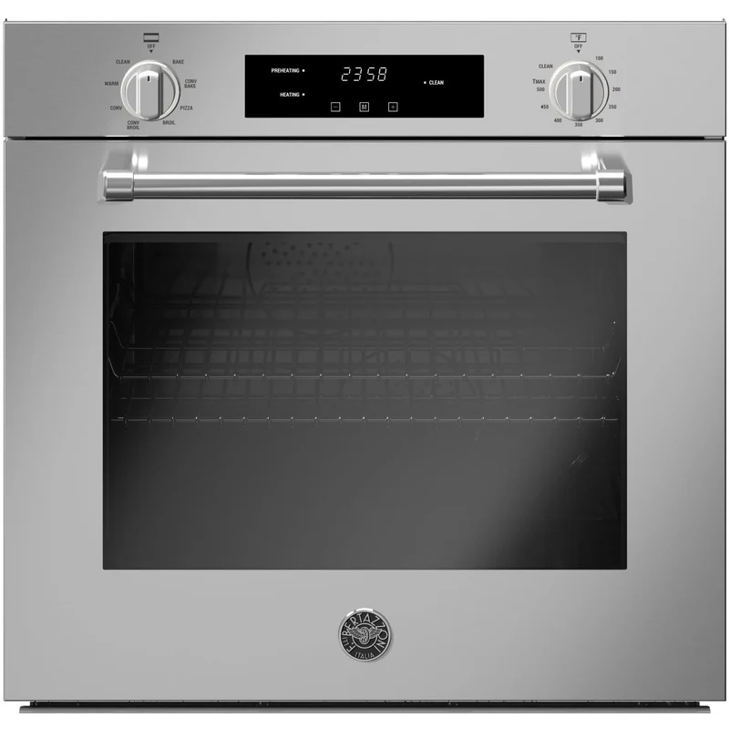 Bertazzoni Four mural encastré simple de 30 po., 4,1 pi.cu. avec technologie convection MAST30FSEXV
