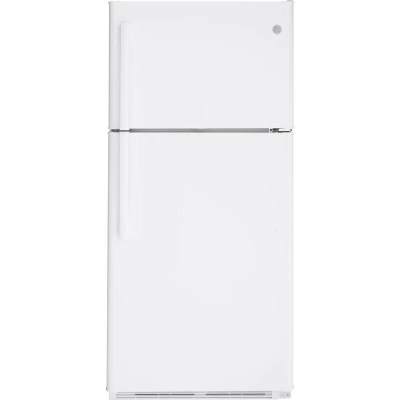 GE Réfrigérateur à congélateur supérieur de 30 po, 18 pi cu GTS18FTLKWW