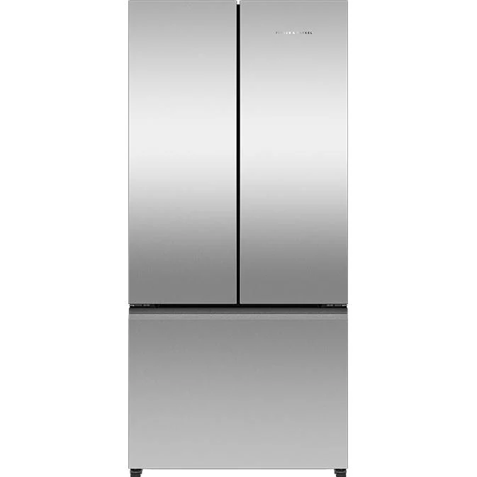 Fisher & Paykel Réfrigérateur trois portes avec porte à deux battants à profondeur de comptoir de 32 pouces, 18 pi. cu. avec technologie ActiveSmart™ Foodcare RF178ANX1