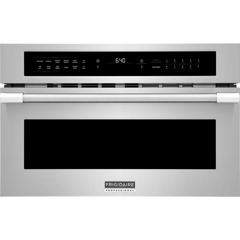 Frigidaire Professional Four à micro-ondes intégré de 30 po., 1.6 pi.cu. avec convection PMBD3081BF