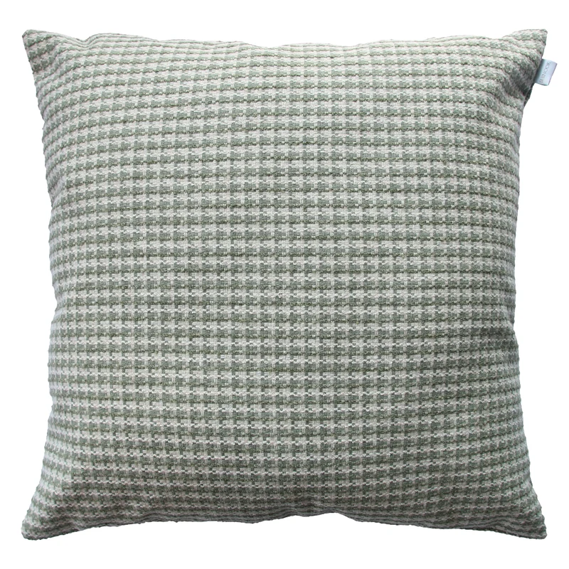 Coussin 22 x 22 po à carreaux - Karina