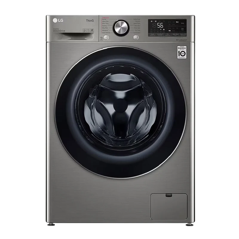 Unité combinée laveuse-sécheuse frontale 24 po, 2,6 pi³ Inox graphite avec IA DD™ et TurboWash 360™