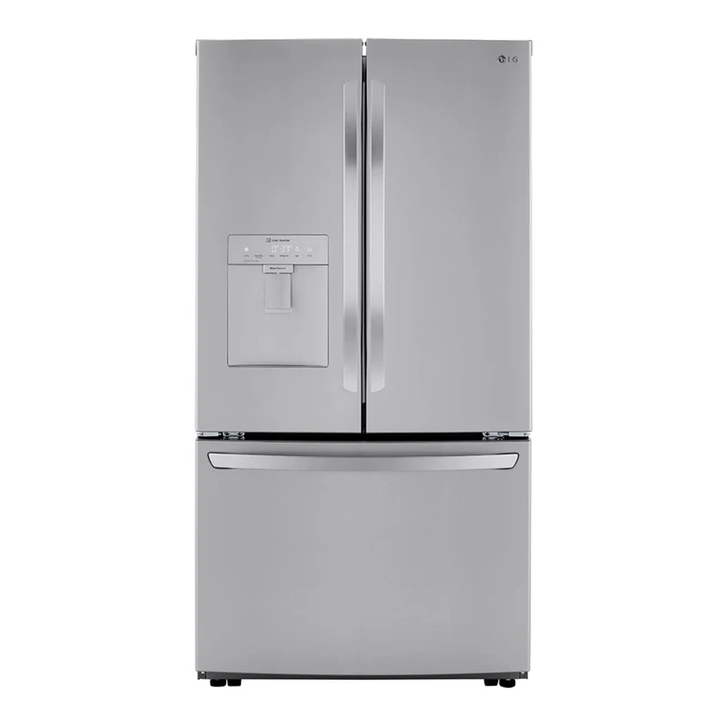 Réfrigérateur porte française avec distributeur 36 po inox