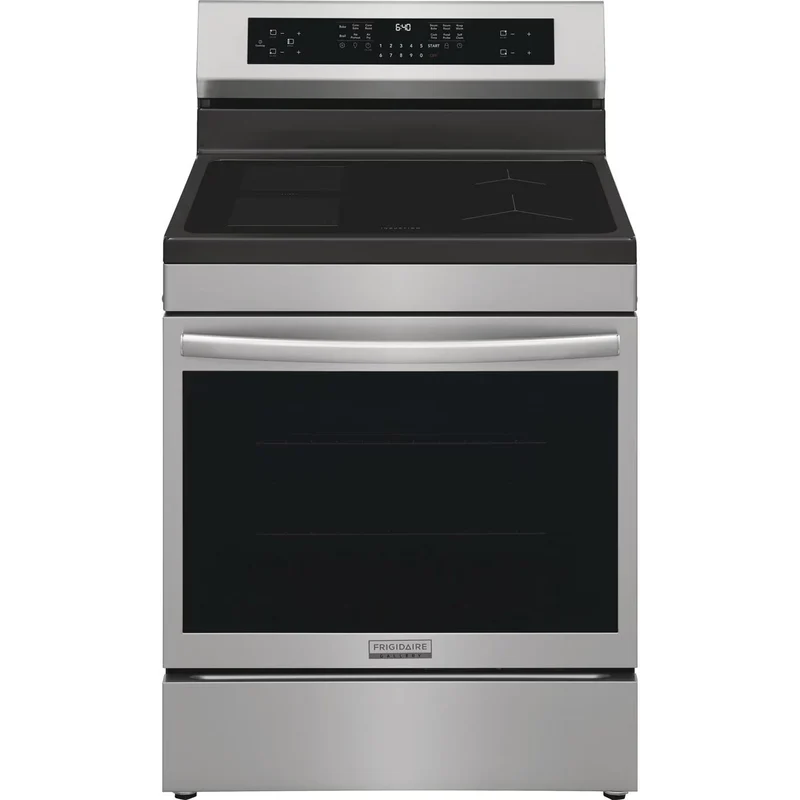 Frigidaire Gallery Cuisinière à induction autonome de 30 po avec friteuse à air GCRI306CBF