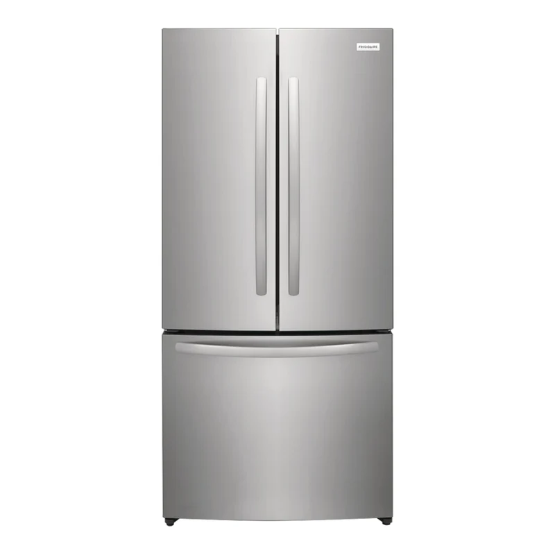 Réfrigérateur porte française profondeur comptoir 32 po, 17,6 pi³ Inox 3 portes avec EvenTemp™