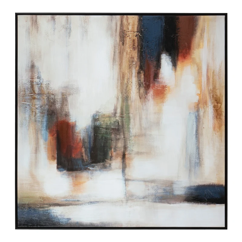 Toile 40 x 40 po avec un cadre noir - Pigeonford