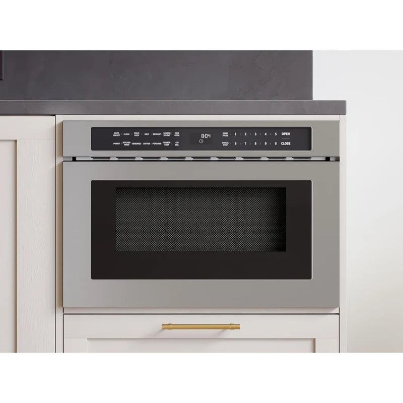 Zephyr Tiroir de Fours à micro-ondes de 24 po, 1.2 pi cu MWD2401AS
