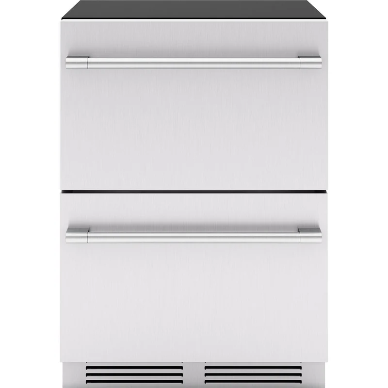 Zephyr Réfrigérateur tiroir de 24 pouces, 5,1 pi. cu. PRRD24C2AS