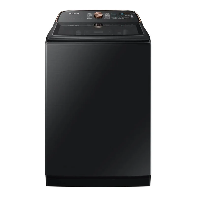 Laveuse à chargement vertical 27 po, 6,2 pi³ Inox noir avec Super Speed et Wi-Fi - Série 7500