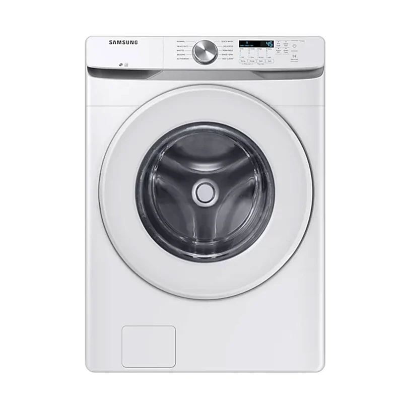 Laveuse à chargement frontal 5,2 pi³ Blanc avec un grande capacité et silencieuse