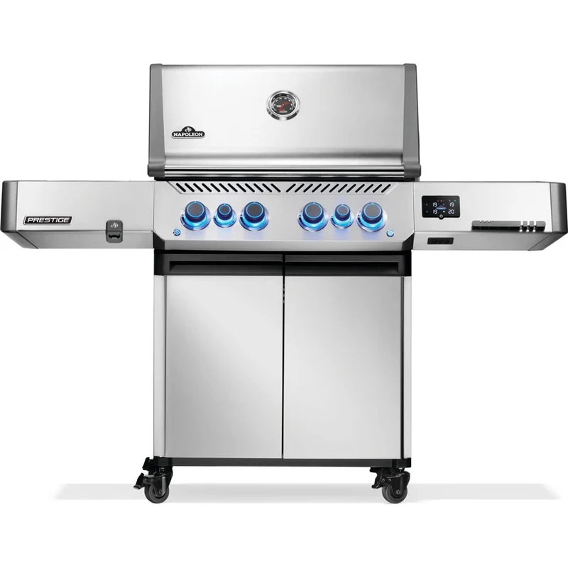 Napoleon Prestige® 500 connecté RSIB avec brûleurs latéral et arrière infrarouges - Gaz naturel P500VXRSIBNSS