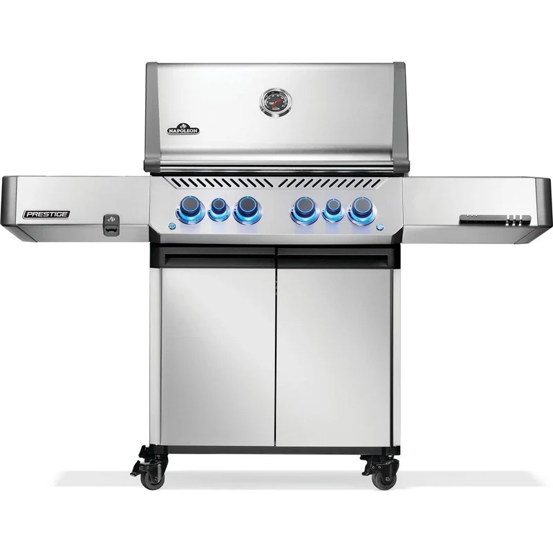 Napoleon Prestige® 500 RSIB avec brûleurs latéral et arrière infrarouges - Propane P500VRSIBPSS