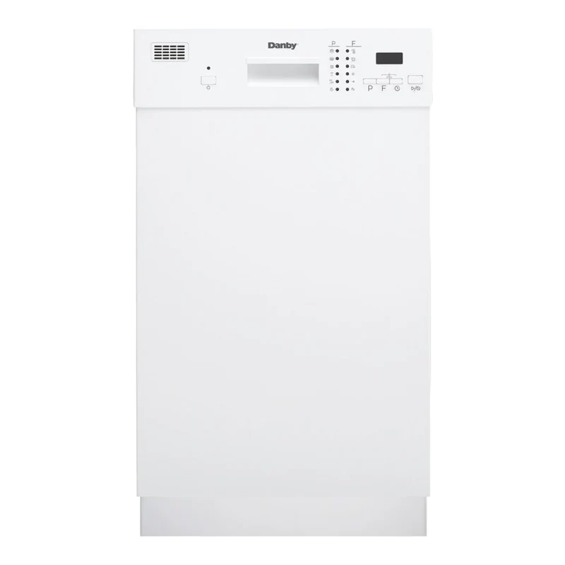 Lave-vaisselle encastrable 18 po. 52 dBA Blanc