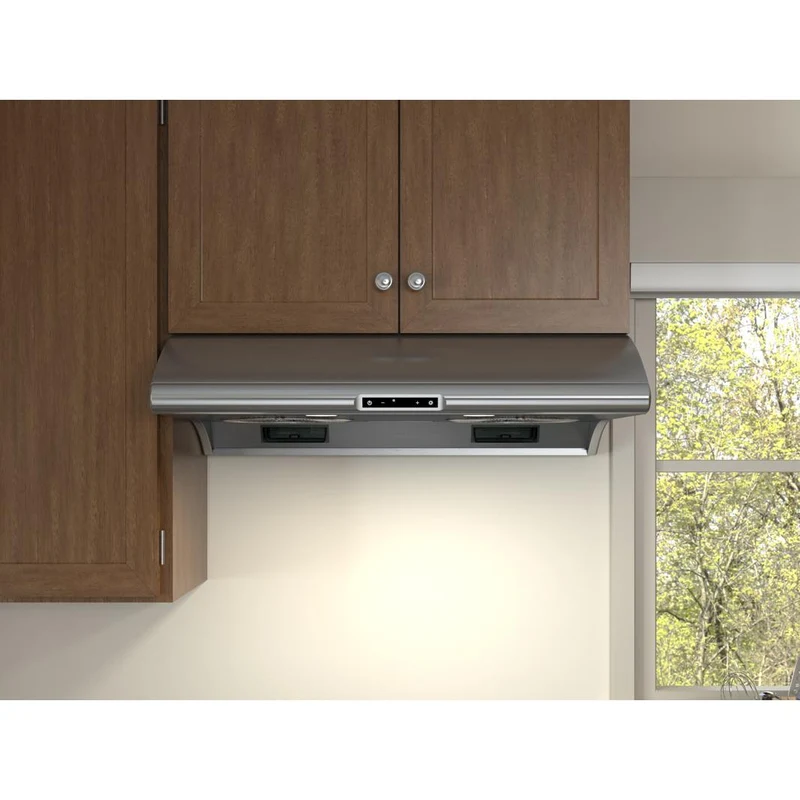Zephyr Hotte de cuisinière sous cabinet Typhoon de 42 po AK2142CS