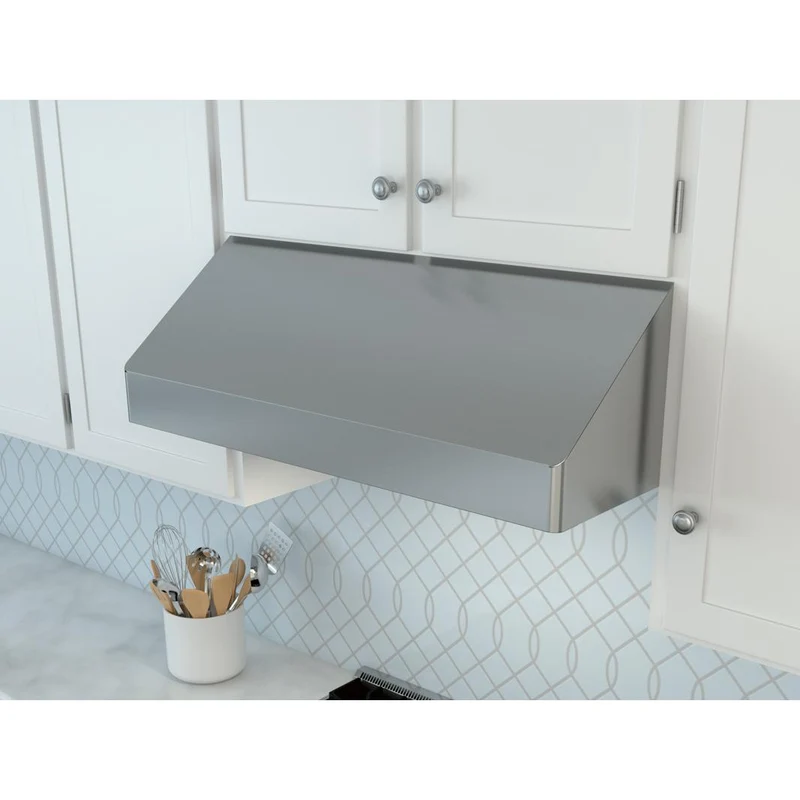 Zephyr Hotte de cuisinière sous le cabinet série Pro Tempest I de 48 po. AK7048CS