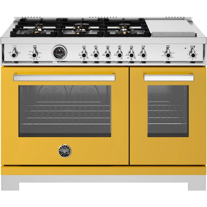 Bertazzoni Cuisinière amovible à gaz de 48 pouces PRO486BTFGMGIT