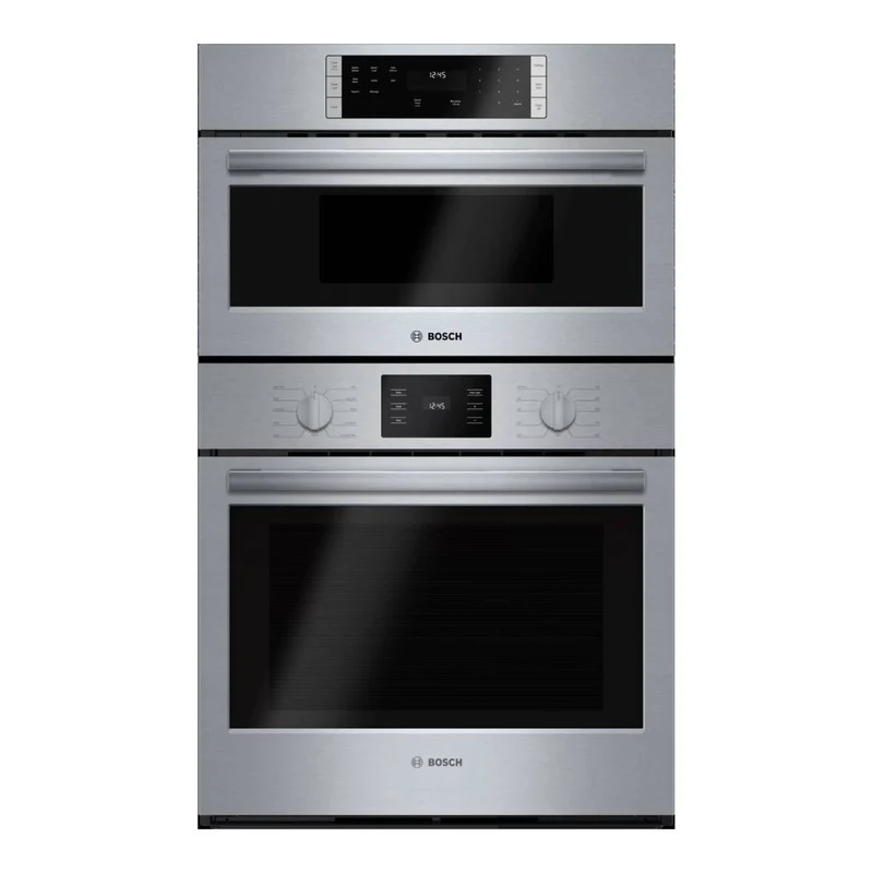 Four encastrable combiné électrique 30 po, 4,8 pi³ et 1,5 pi³ Inox - Série 500