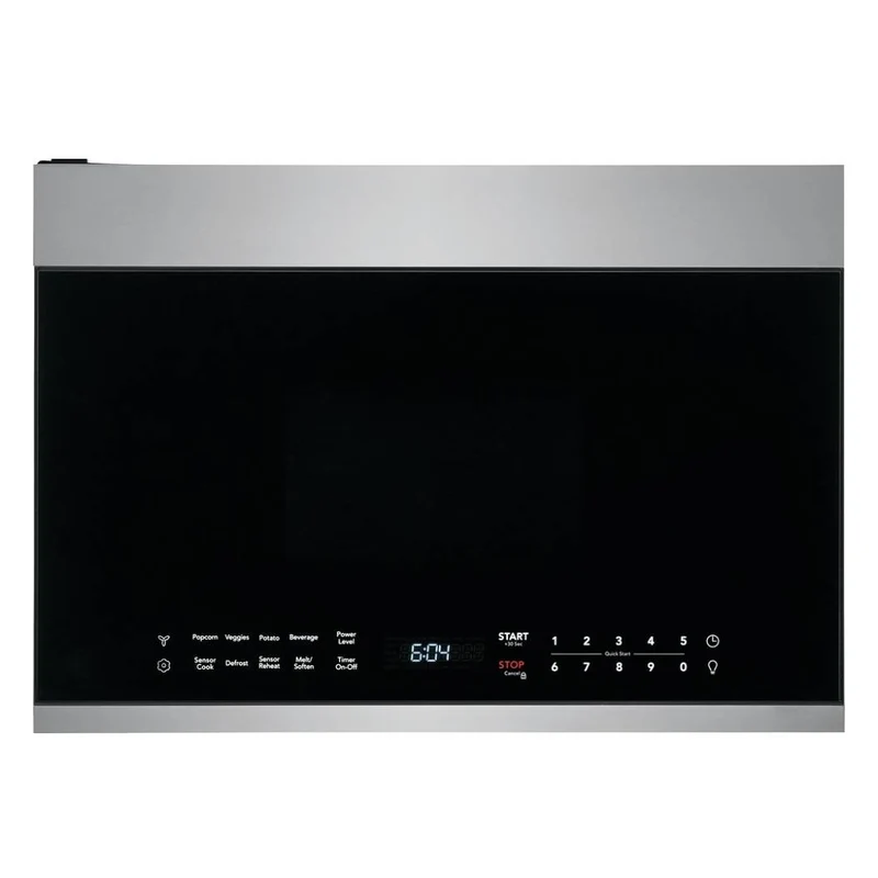 Micro-ondes à hotte intégrée 14 po, 1,4 pi³ Inox
