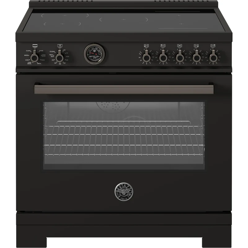 Bertazzoni Cuisinière amovible à induction de 36 pouces PRO365ICFEPCAT
